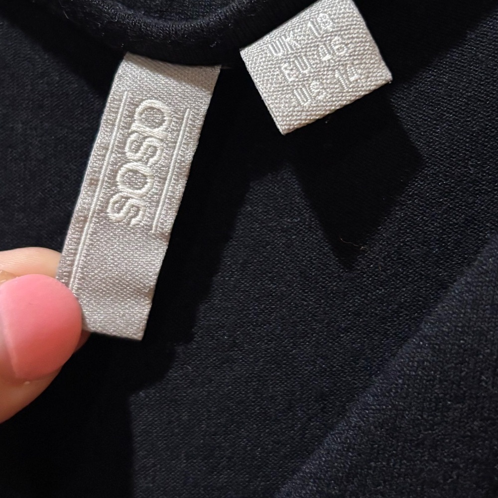 ASOS Women's Black Jumpsuit - Picture 3 of 5